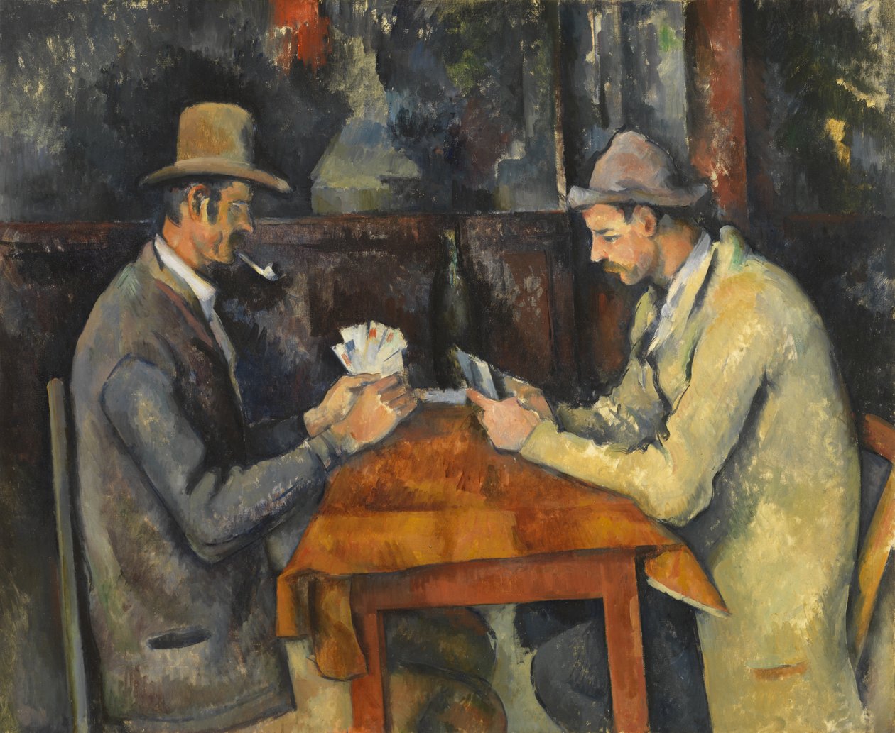 I giocatori di carte, 1893-6 da Paul Cézanne