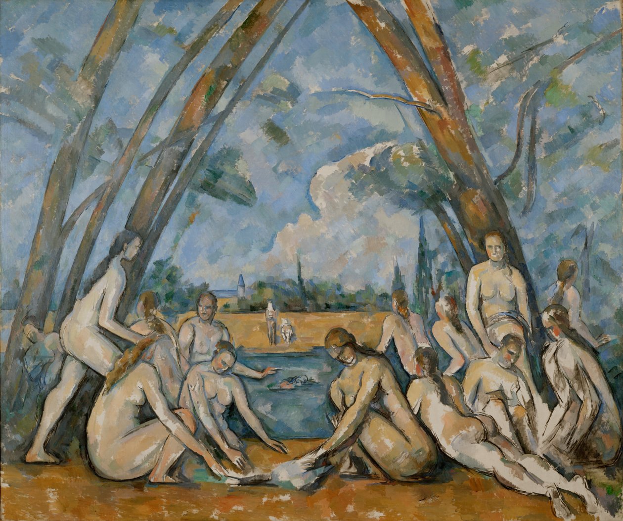 I grandi bagnanti da Paul Cézanne