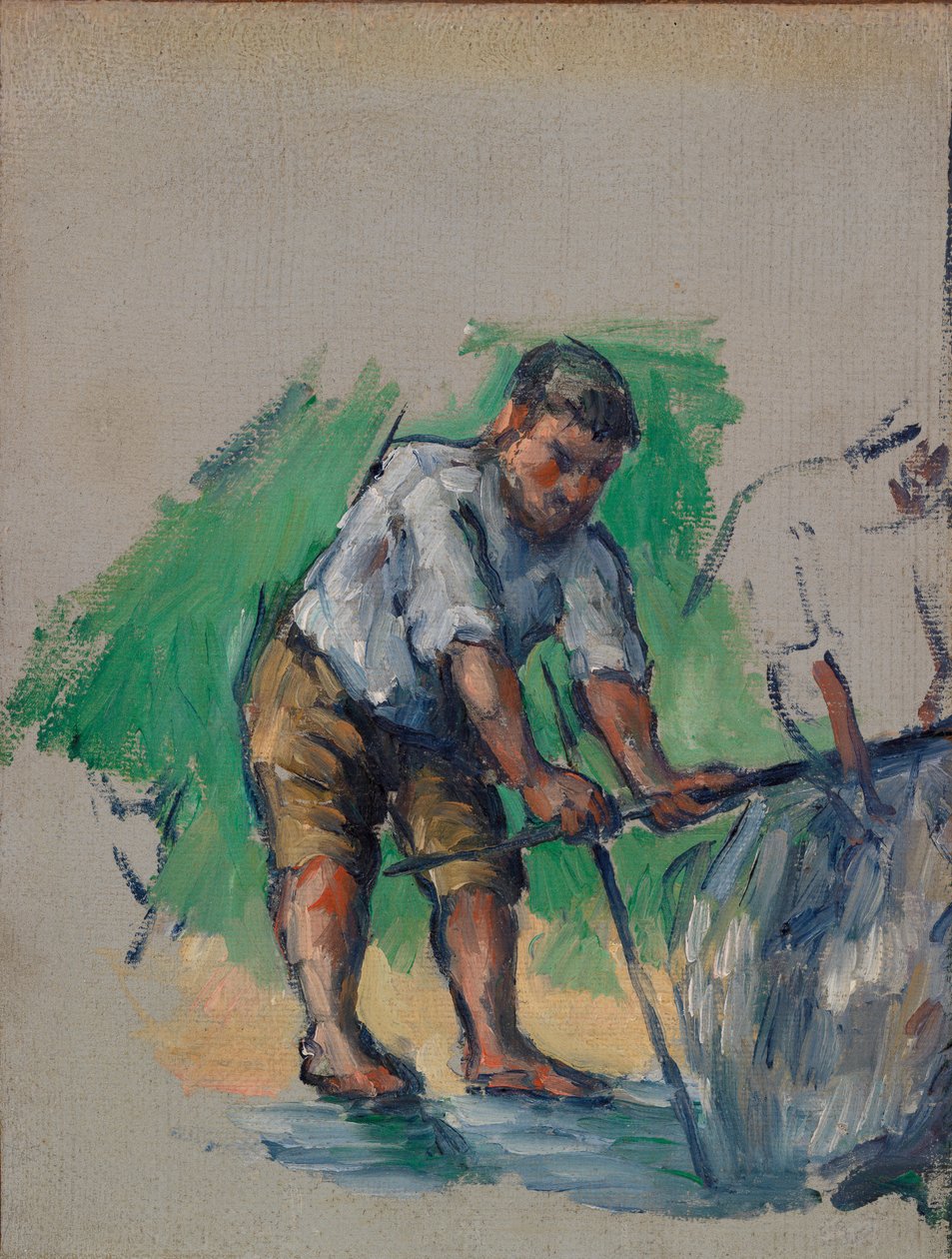 Il trivellatore (Le Foreur) da Paul Cézanne