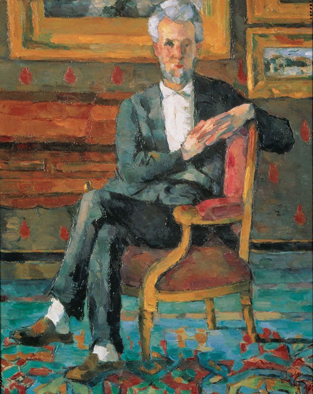 Victor Chocquet Seduto da Paul Cézanne