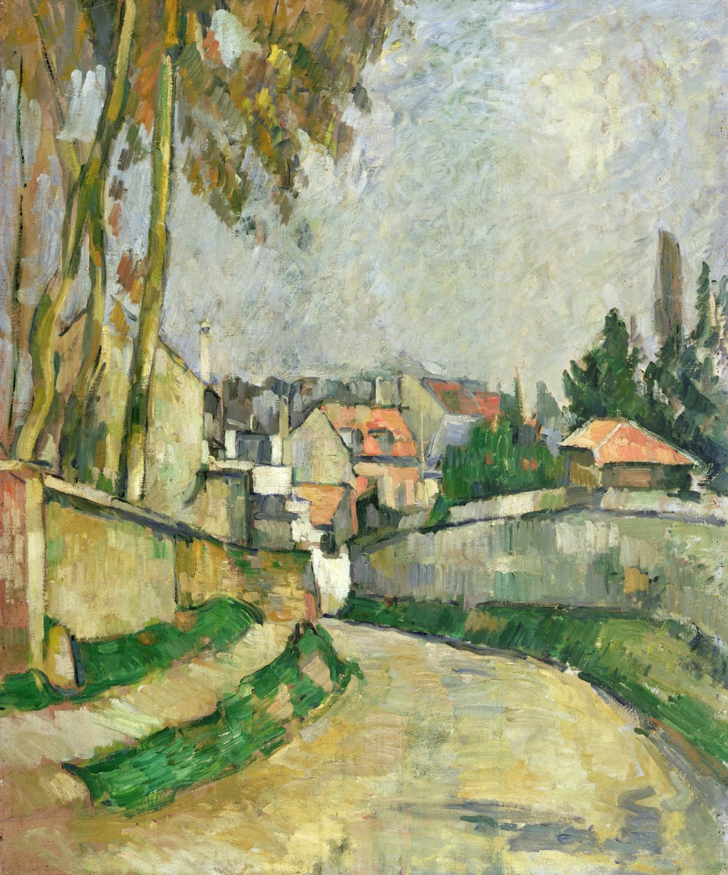 Strada del Villaggio, 1879-82 da Paul Cézanne