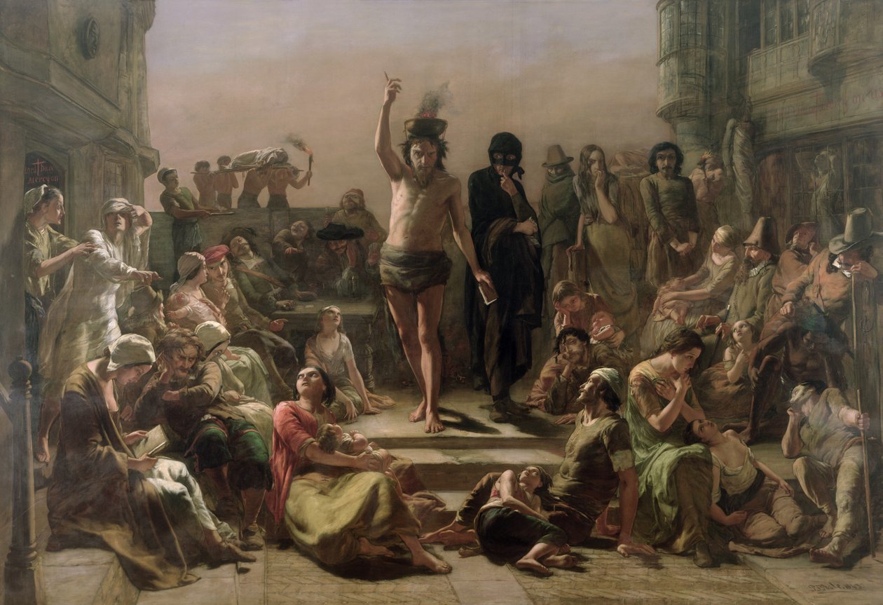 Solomon Eagle, 1843 da Paul Falconer Poole