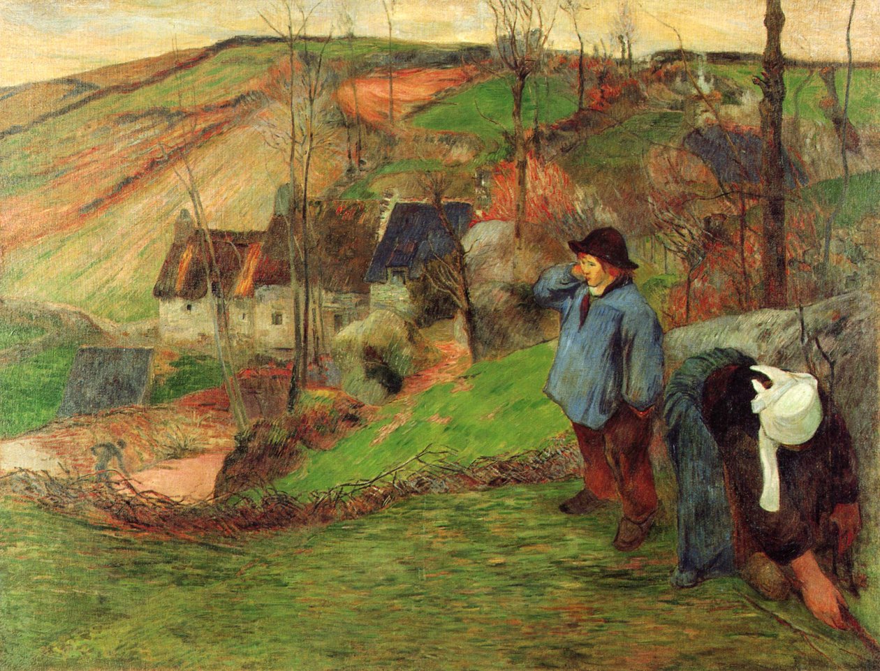 Pastore bretone da Paul Gauguin