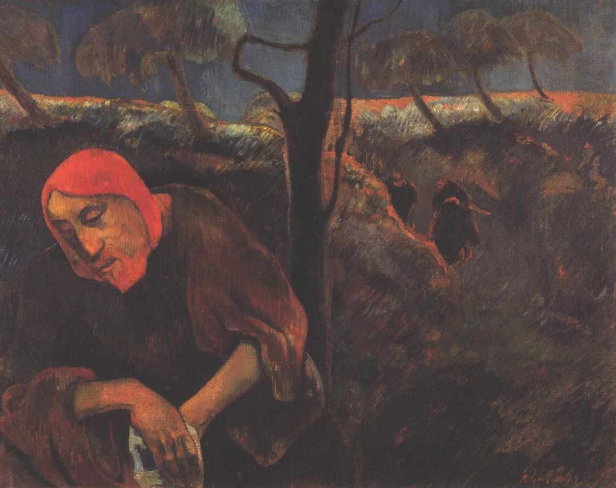 Cristo sul Monte degli Ulivi da Paul Gauguin