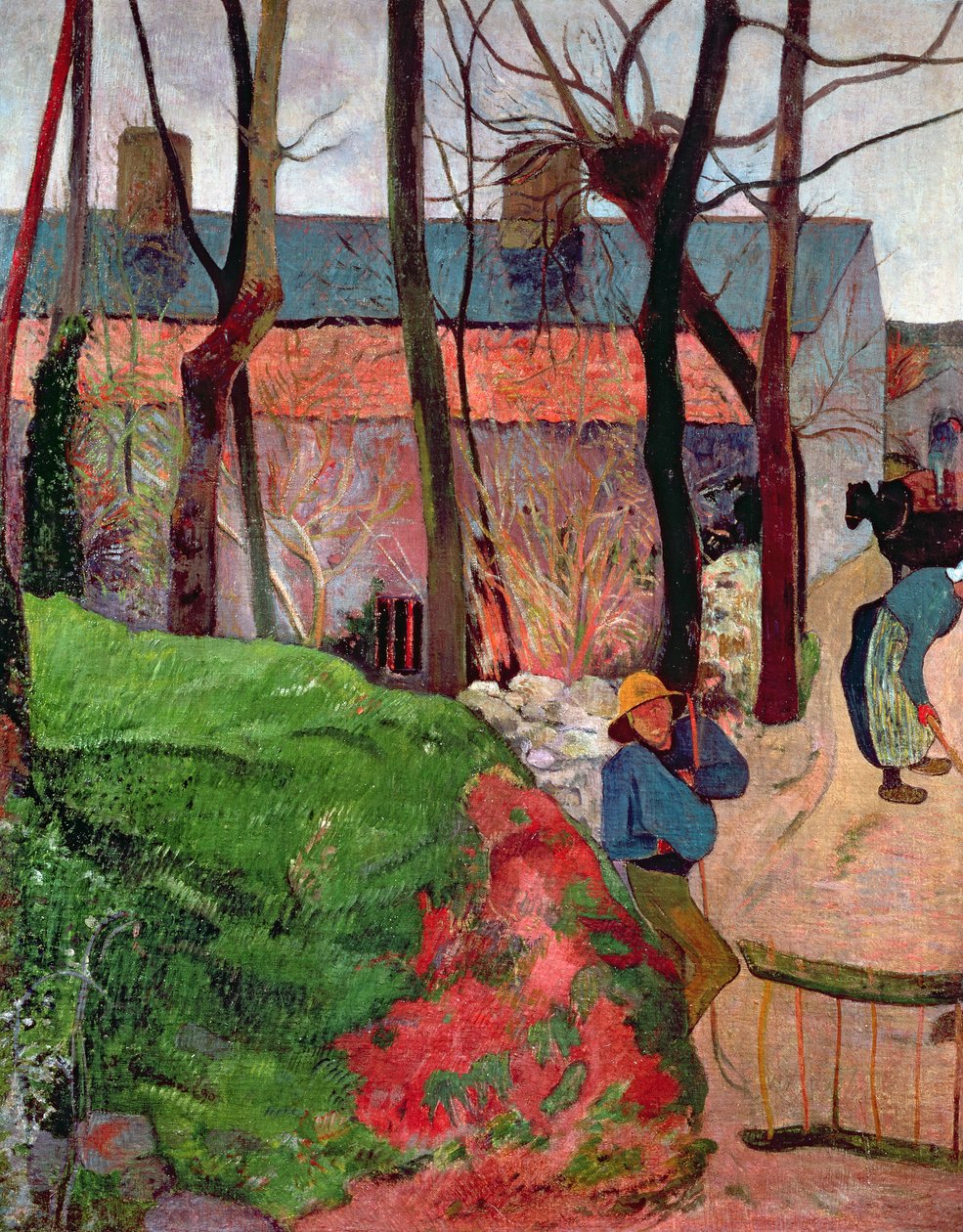 Cottage a Le Pouldu, 1890 da Paul Gauguin