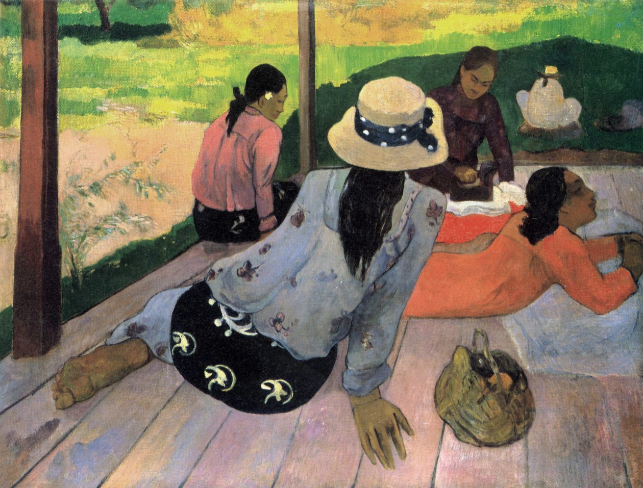 Il riposo di mezzogiorno da Paul Gauguin
