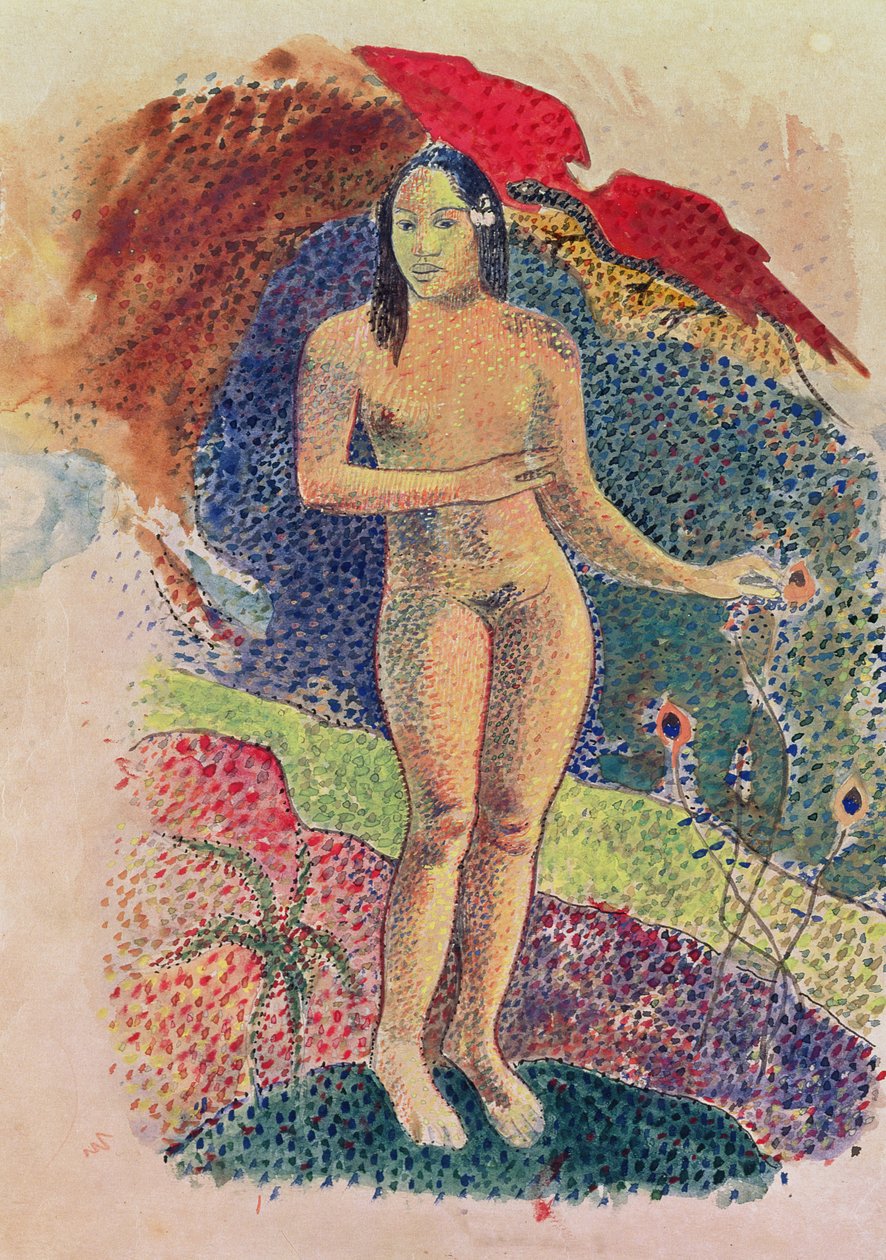 Nudo femminile tahitiano da Paul Gauguin