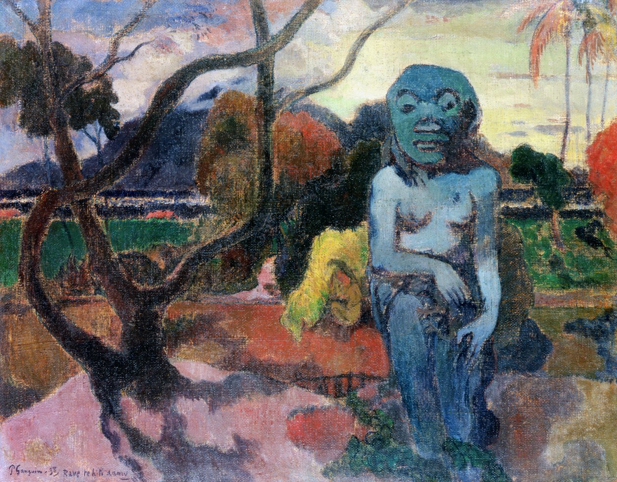 Idolo (rave te hiti aamu), 1898 da Paul Gauguin
