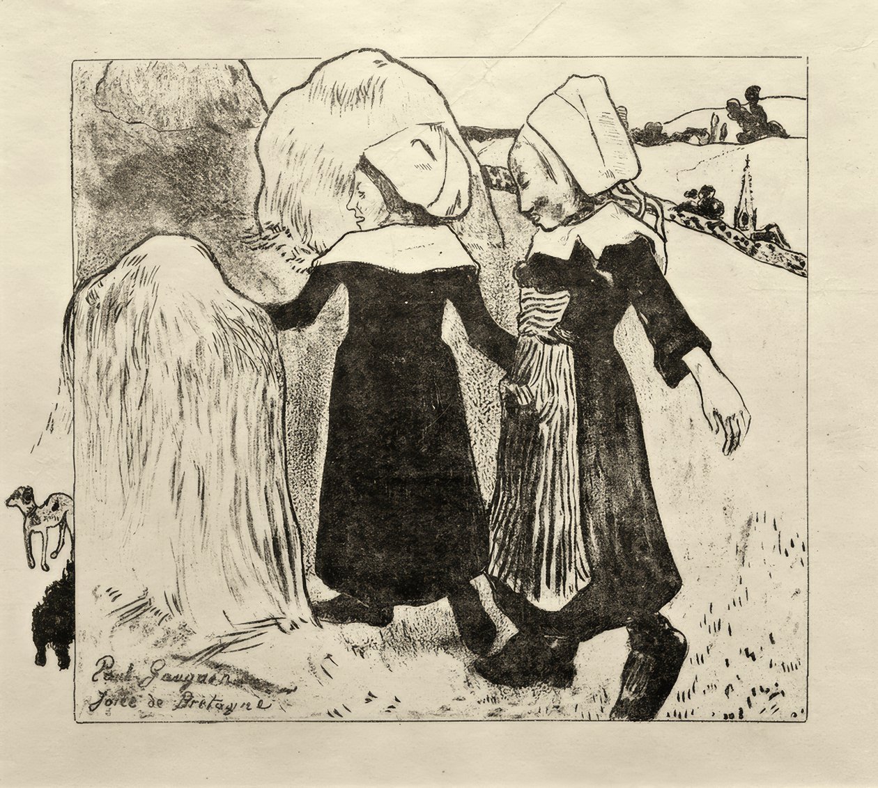 Gioie della Bretagna da Paul Gauguin