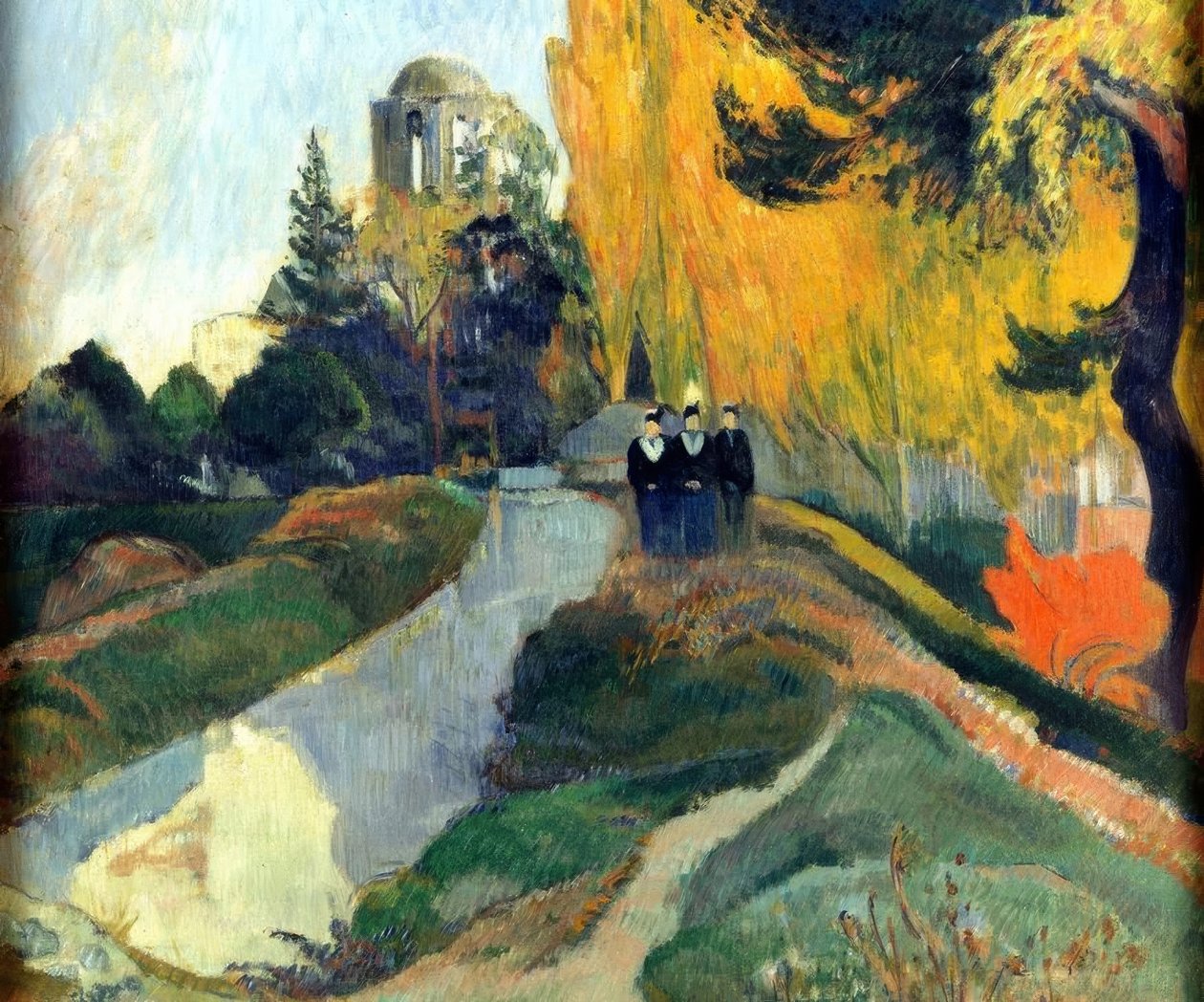 Les Alyscamps da Paul Gauguin