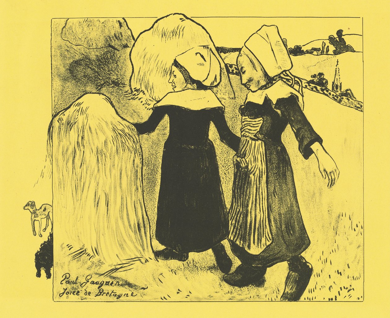 Gioie della Bretagna da Paul Gauguin