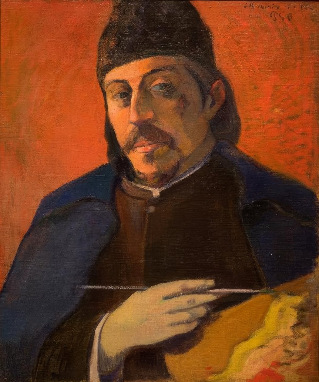 Autoritratto con tavolozza da Paul Gauguin
