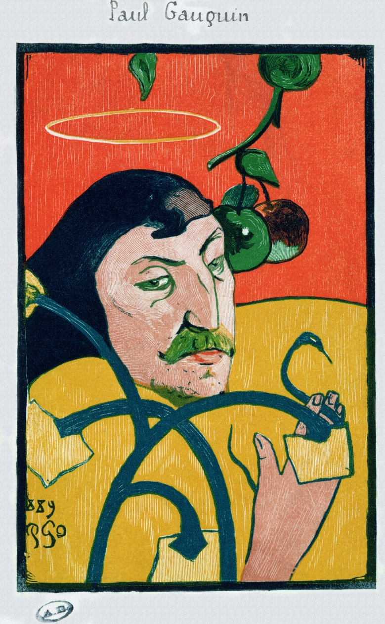 Autoritratto, 1889 da Paul Gauguin