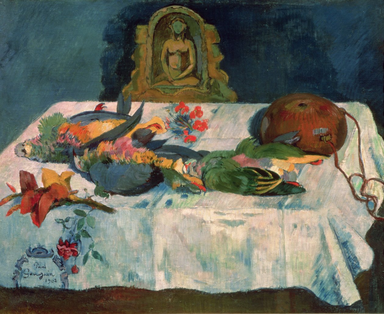 Natura morta con pappagalli, 1902 da Paul Gauguin