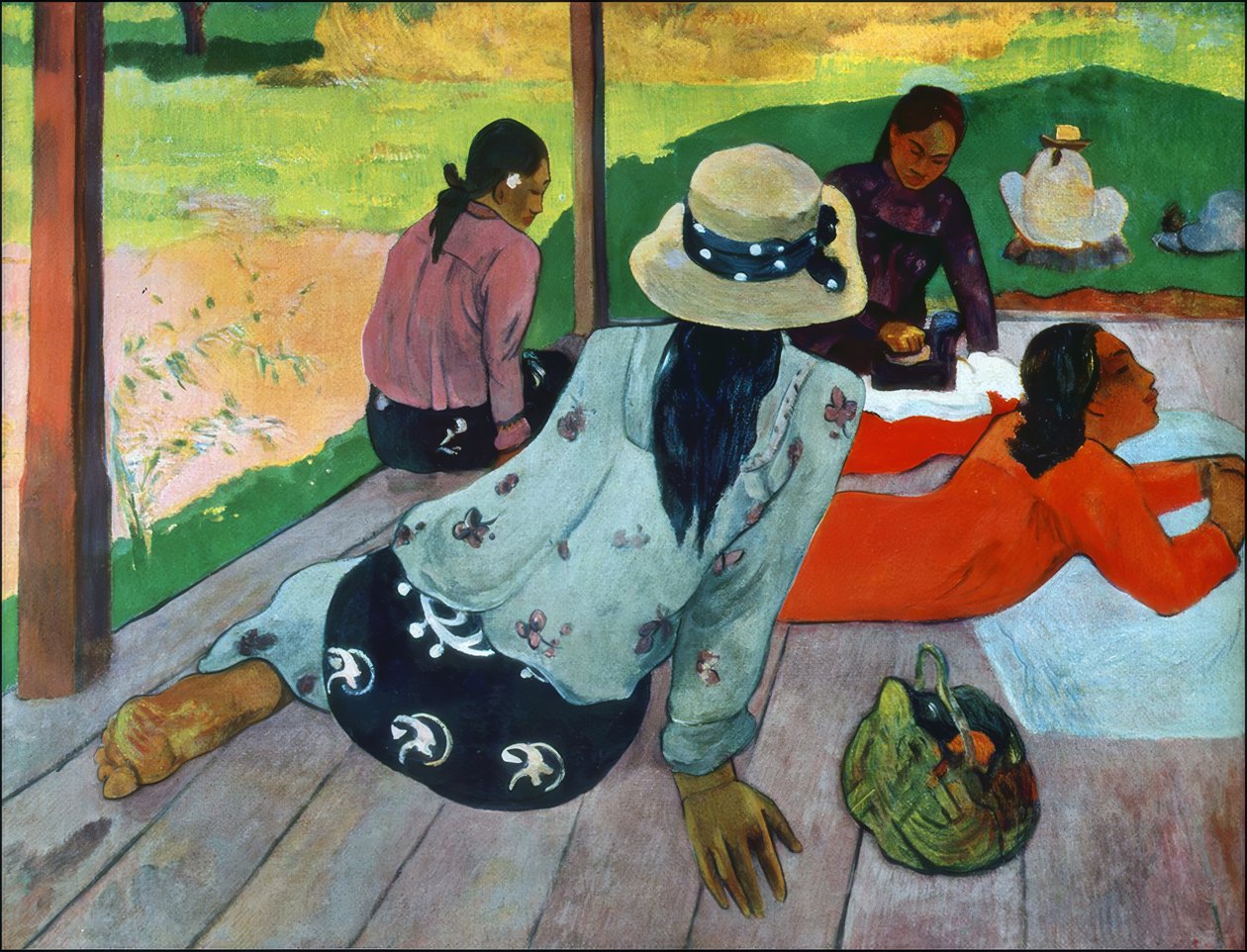 Tahiti: Siesta (c.1893) da Paul Gauguin