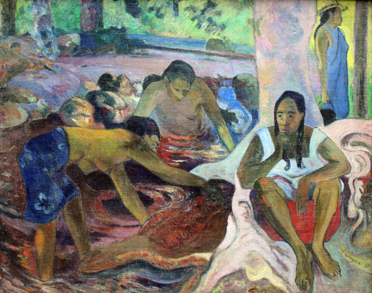 Pescatrici tahitiane da Paul Gauguin