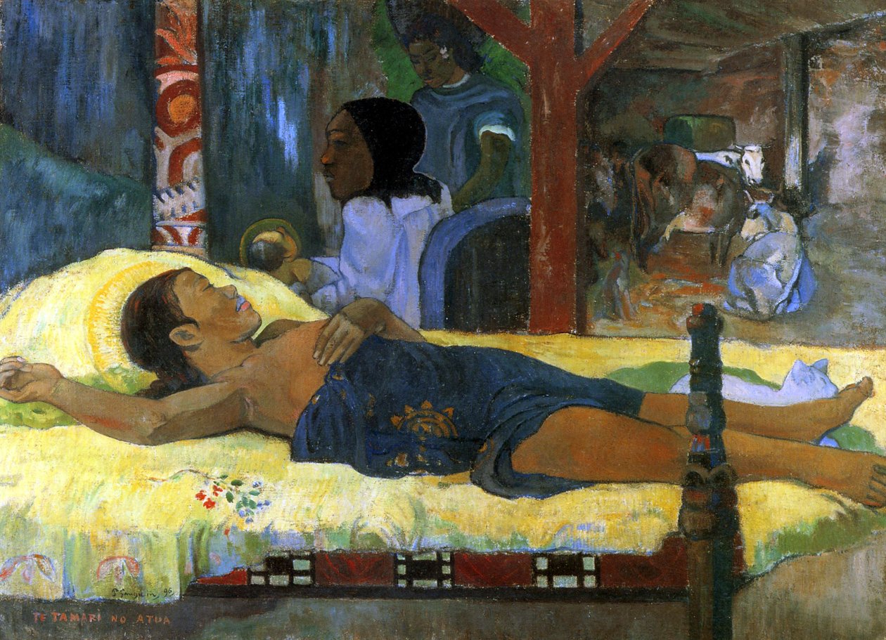 La Nascita di Cristo, 1896 da Paul Gauguin