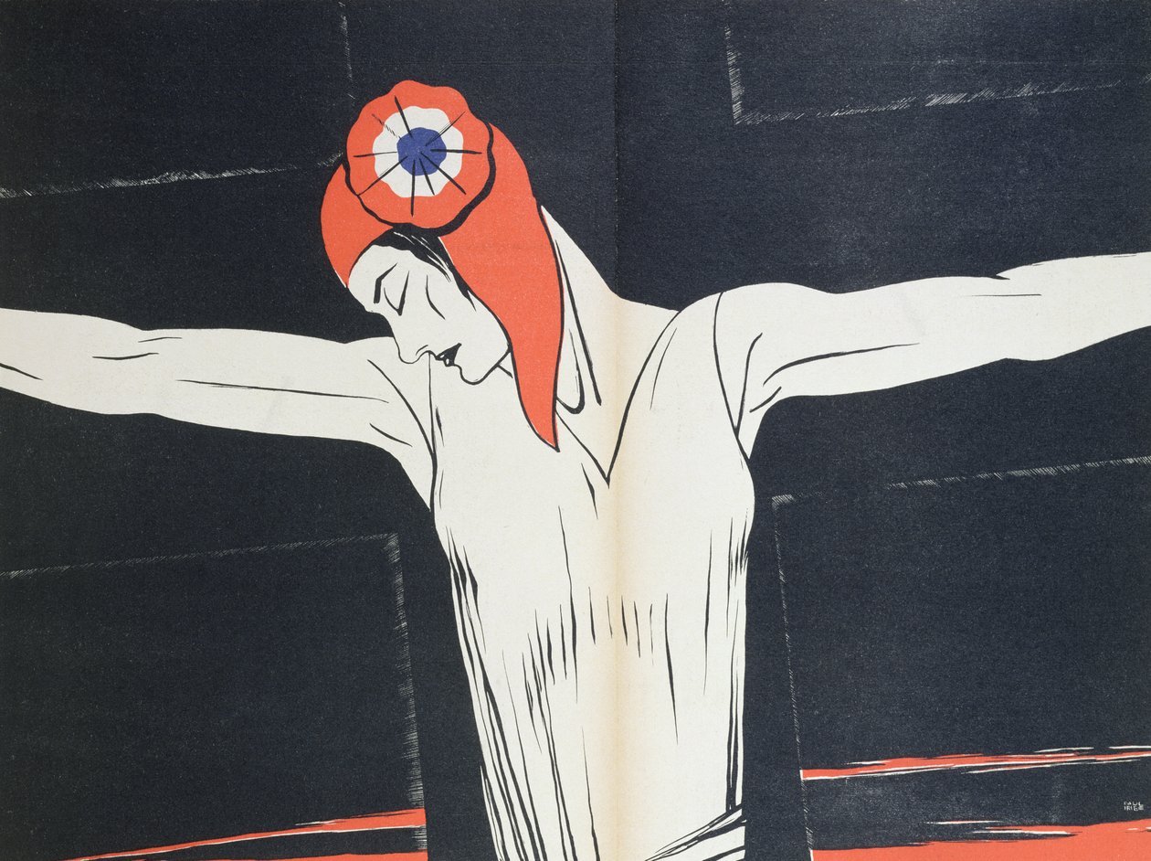 Marianne crocifissa, illustrazione da 