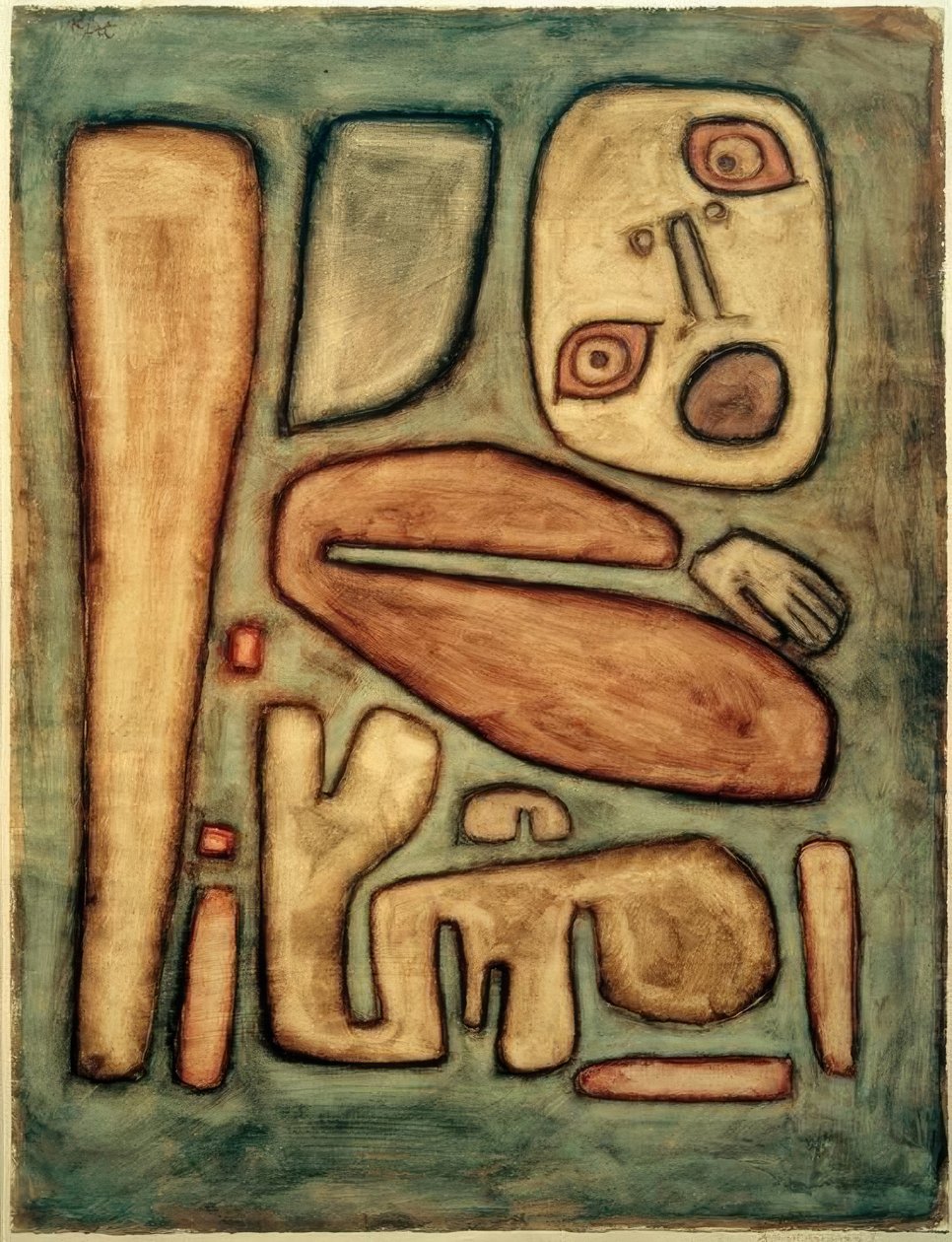 Scoppio di paura III da Paul Klee