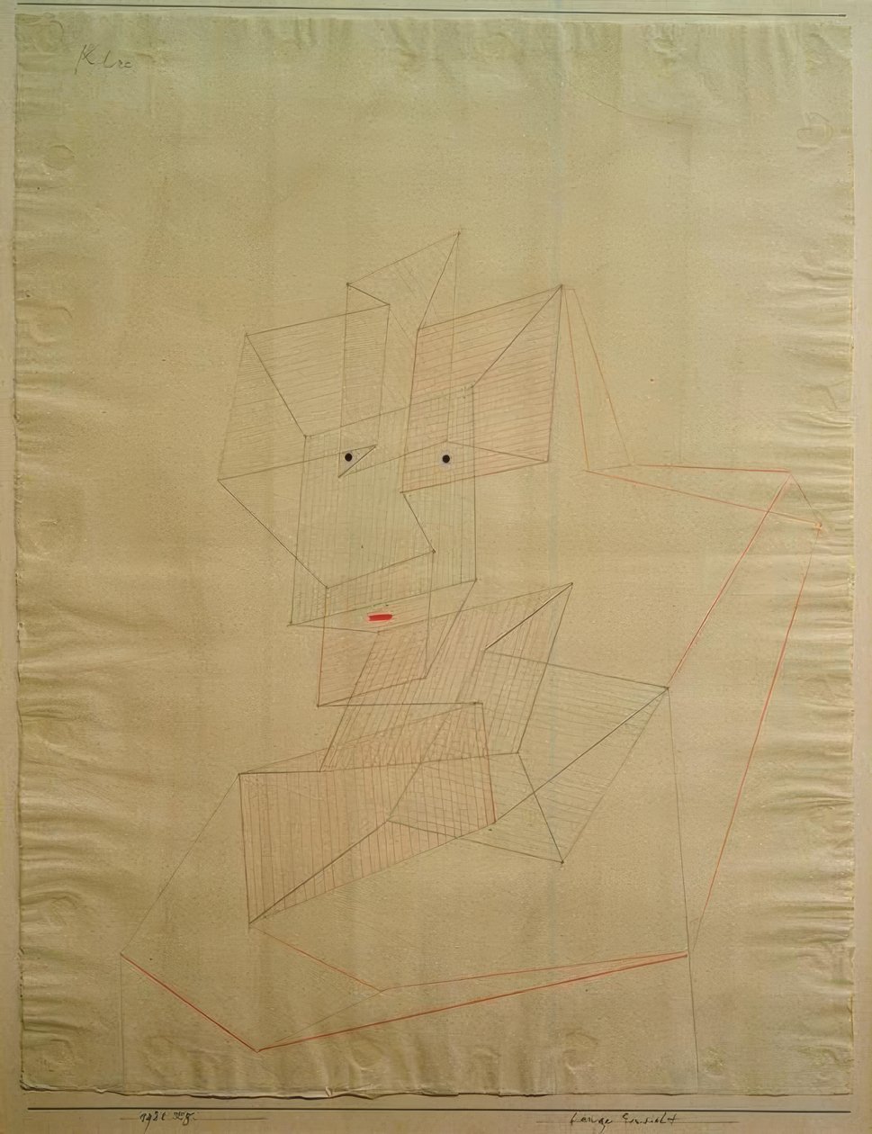 Intuizione Angosciosa da Paul Klee