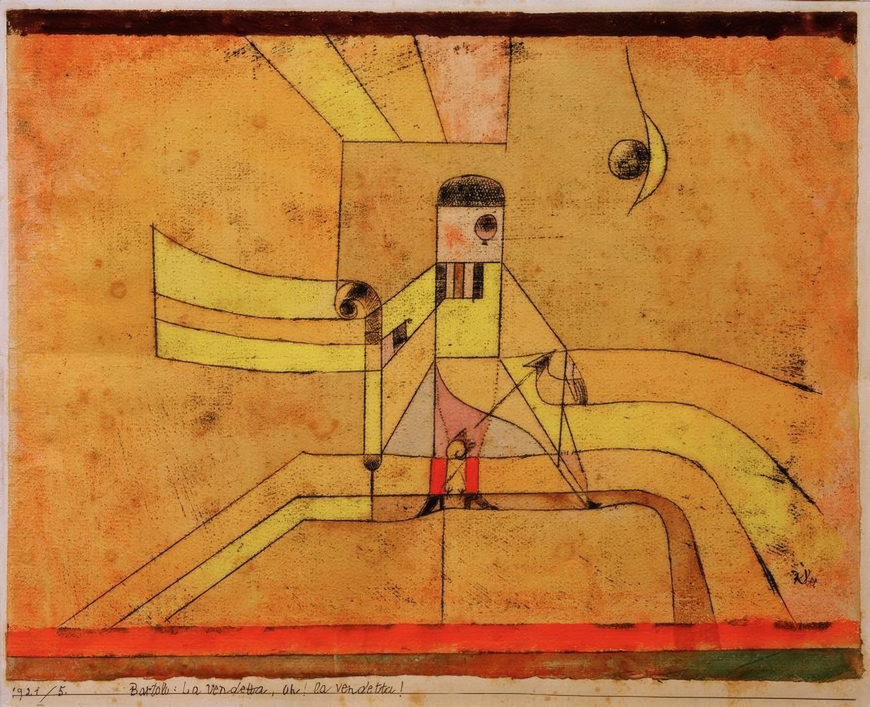 Bartolo: La vendetta, Oh! la vendetta! da Paul Klee
