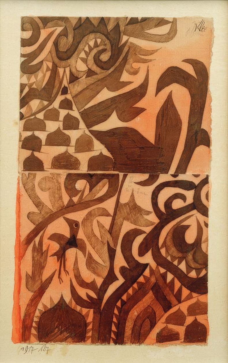 Decorazione del libro da Paul Klee