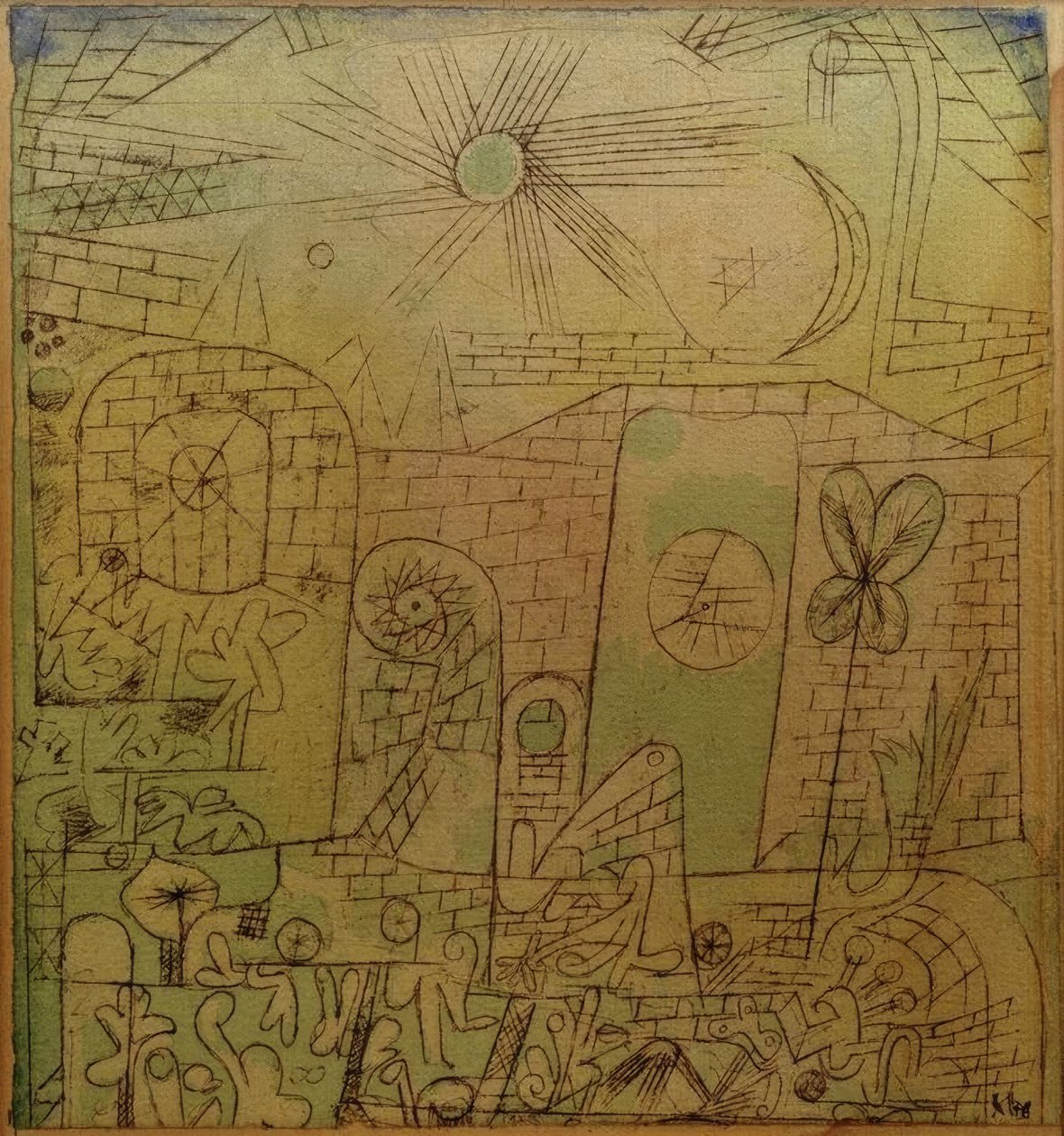 Sole di primavera da Paul Klee