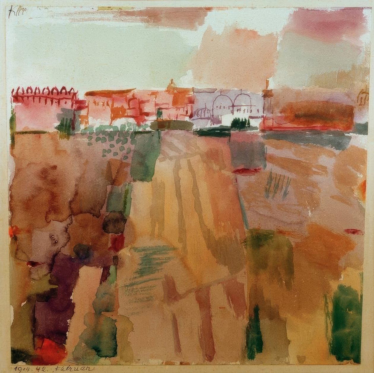 Kairouan da Paul Klee