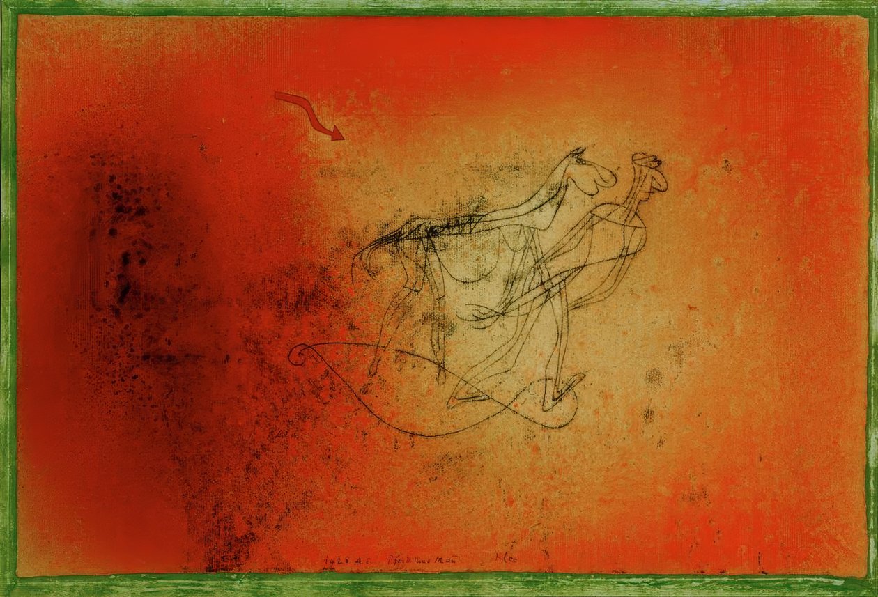 Cavallo e uomo da Paul Klee