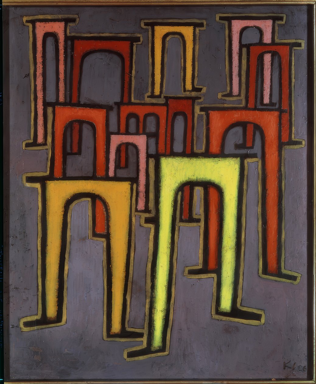 Rivoluzione del viadotto da Paul Klee