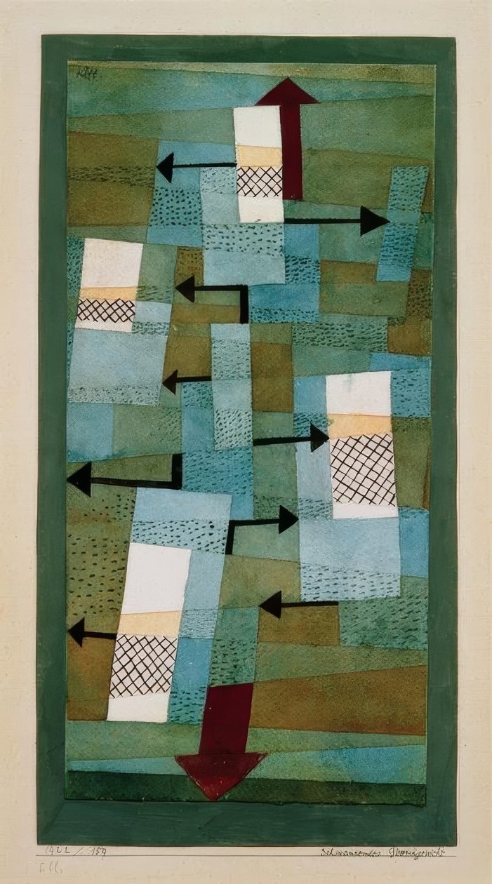 Equilibrio instabile da Paul Klee