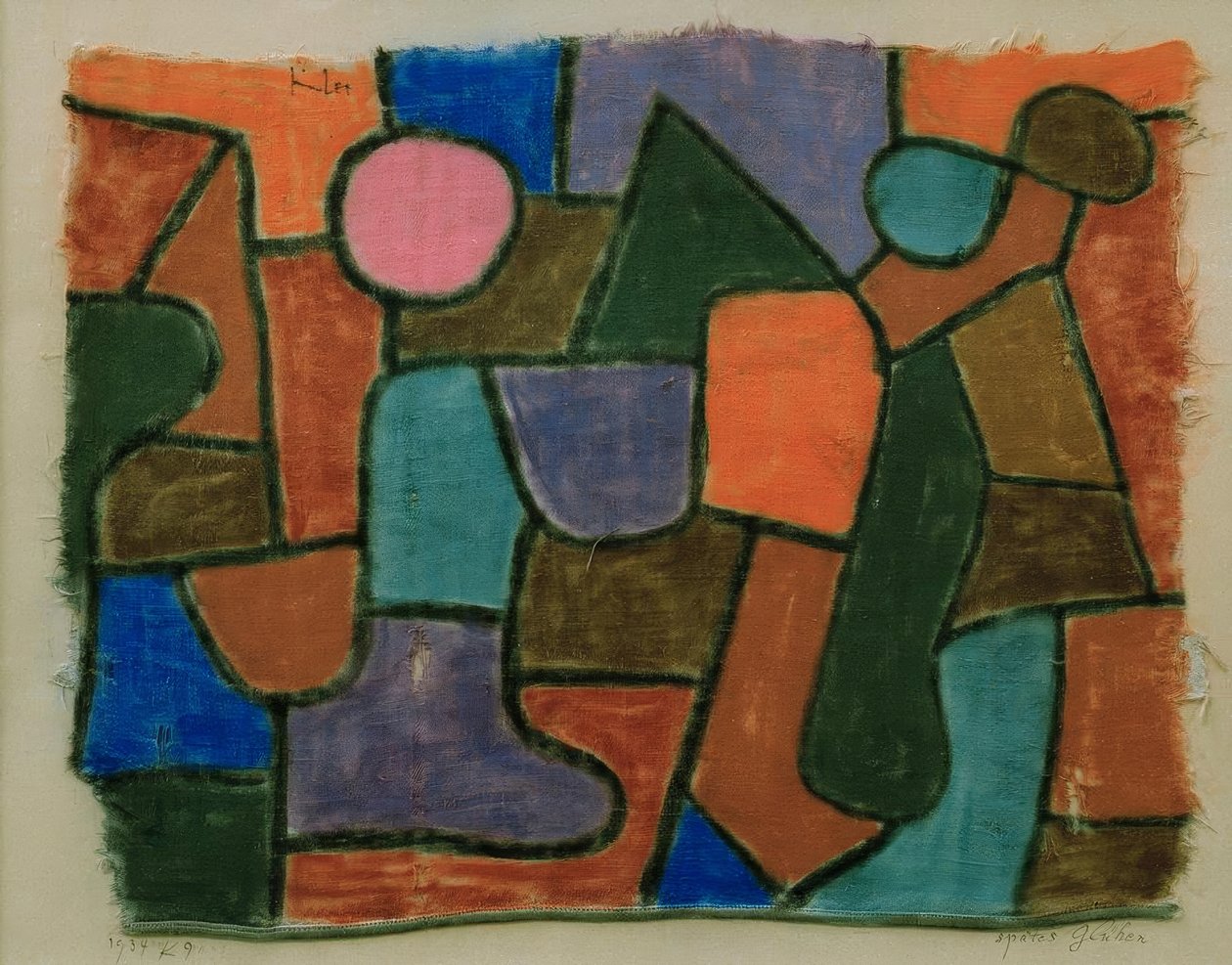 Bagliore tardivo da Paul Klee