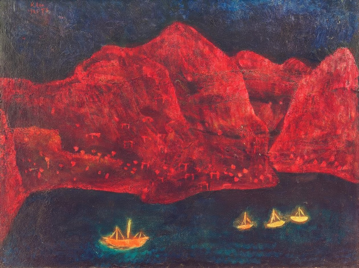 Costa meridionale di sera da Paul Klee