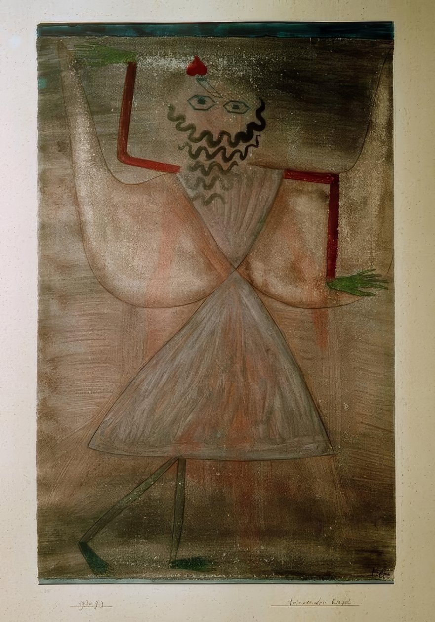 Angelo che beve da Paul Klee
