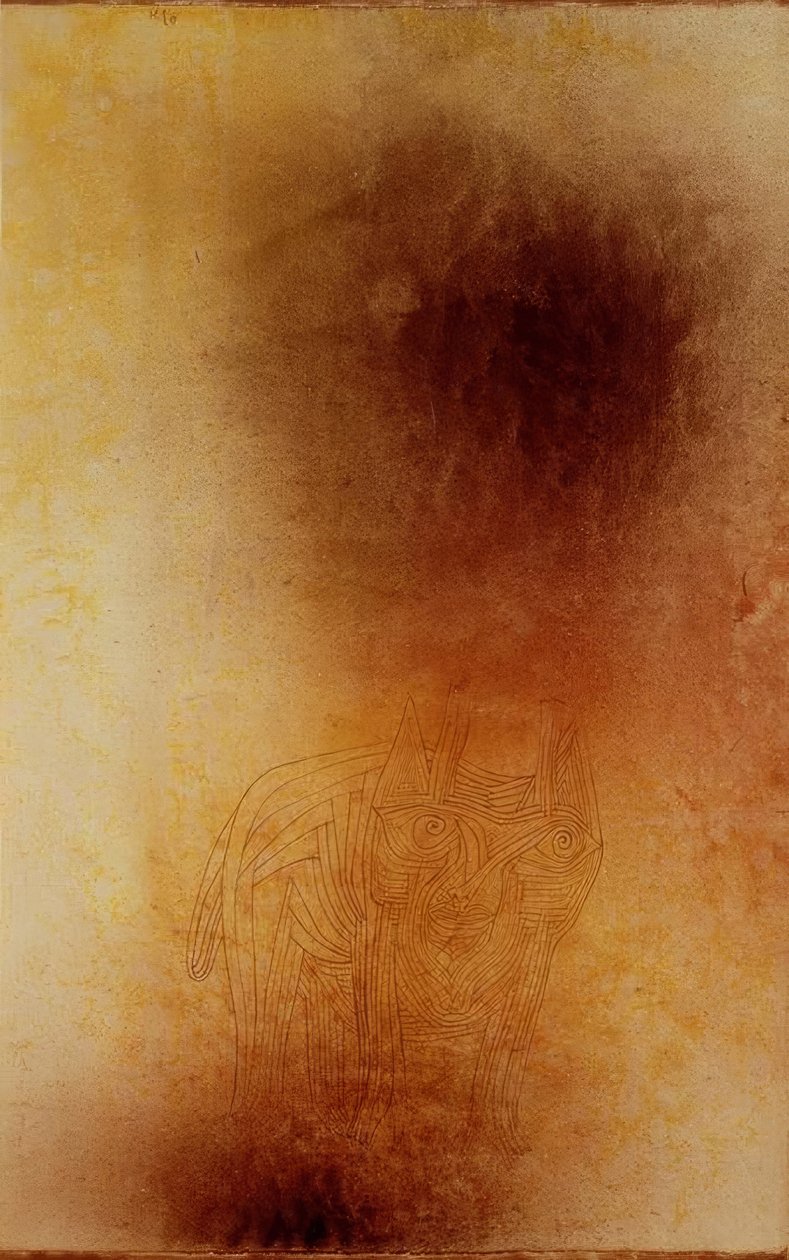 Animale disprezzato da Paul Klee