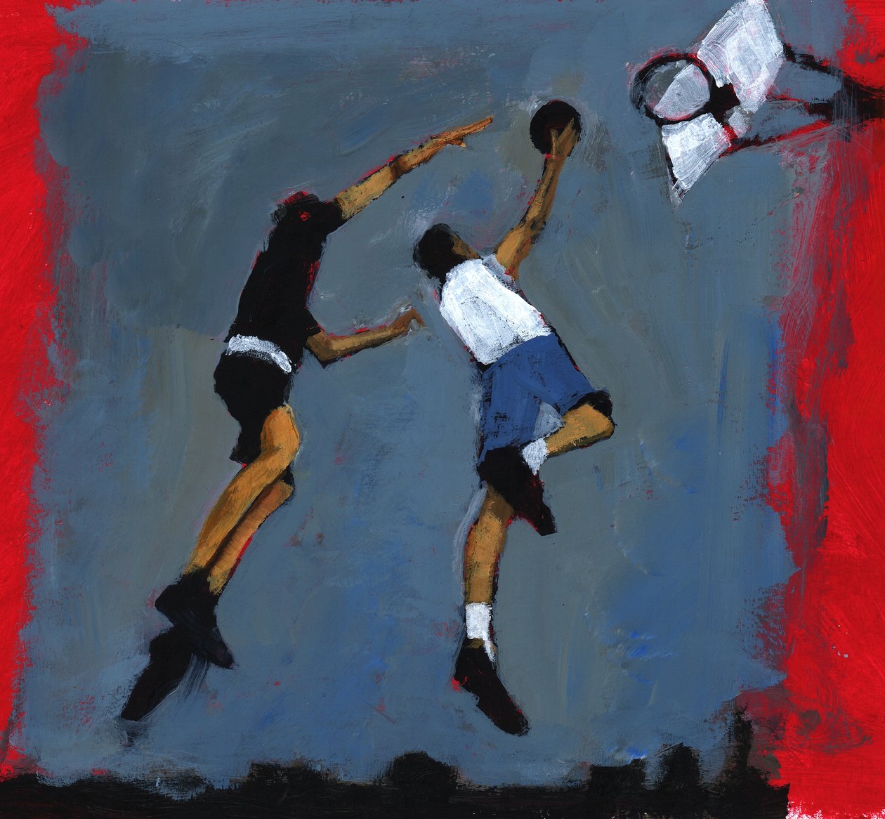 Giocatori di basket, 2009 da Paul Powis