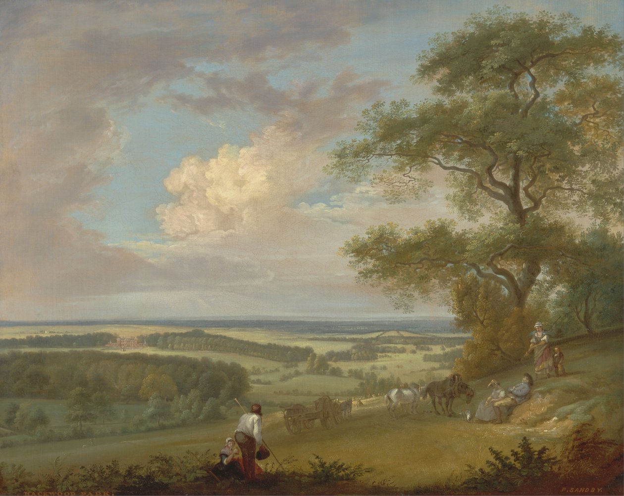 Hackwood Park, Hampshire da Paul Sandby