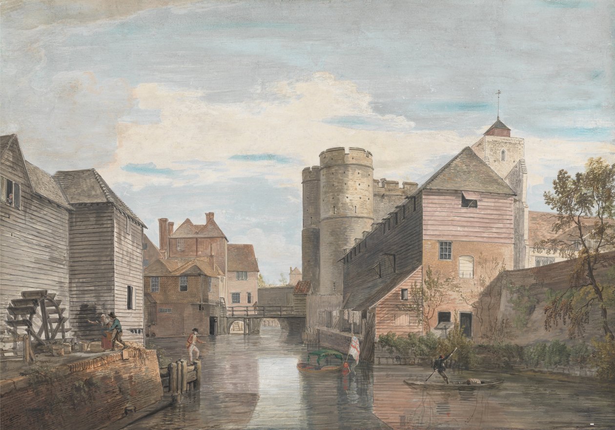La Westgate, Canterbury da Paul Sandby