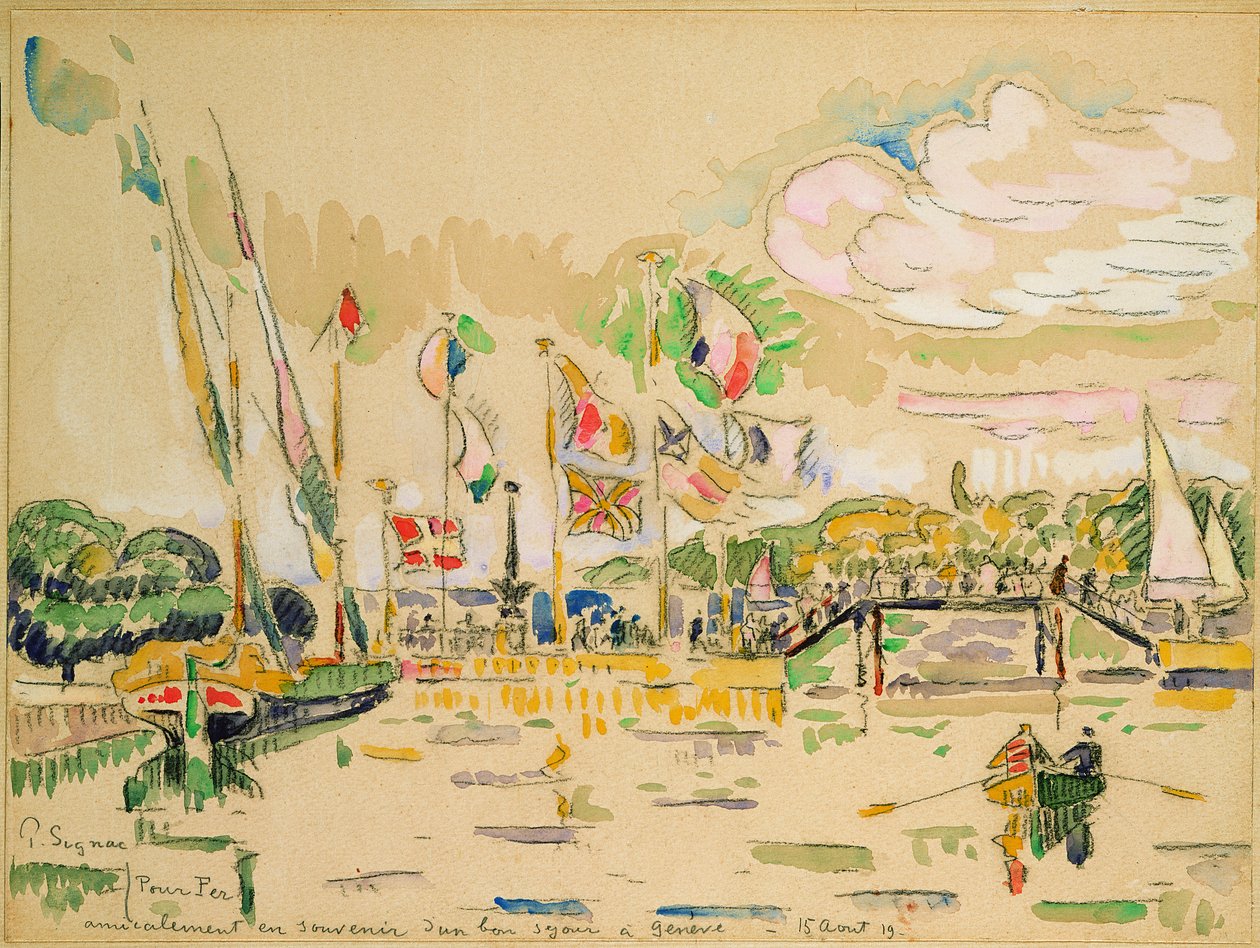 Ginevra, c.1919 da Paul Signac