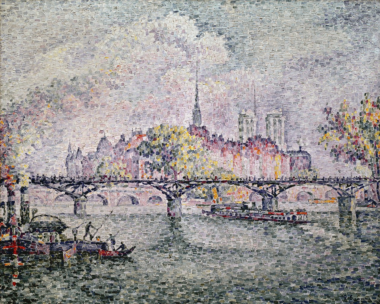 Île de la Cité, Parigi, 1912 da Paul Signac