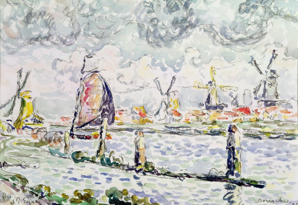 Overschie, 1906 da Paul Signac