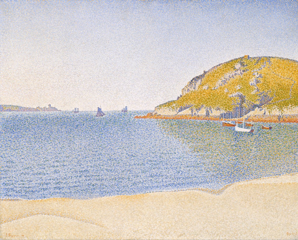 Porto di Saint-Cast da Paul Signac