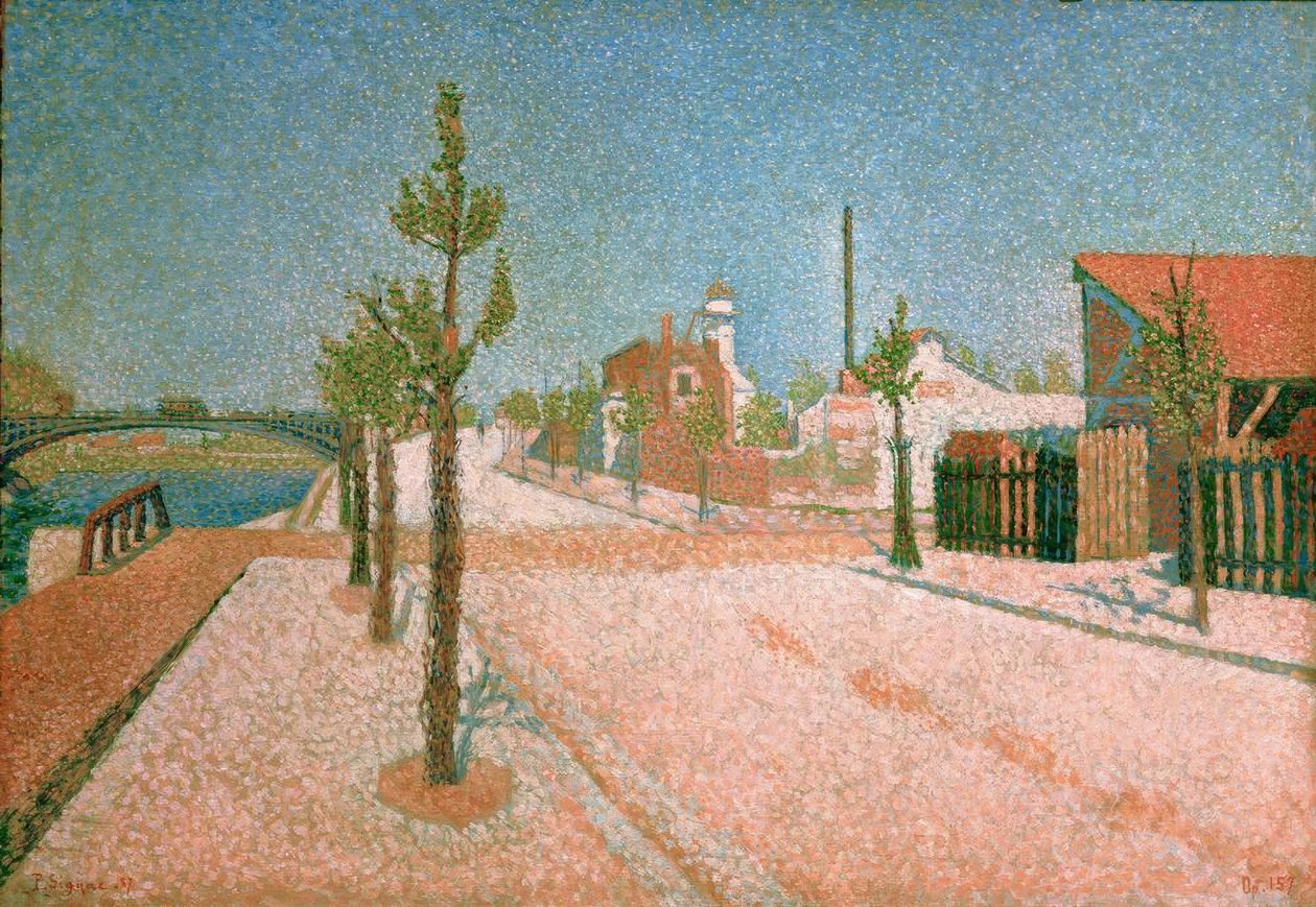Quai de Clichy da Paul Signac