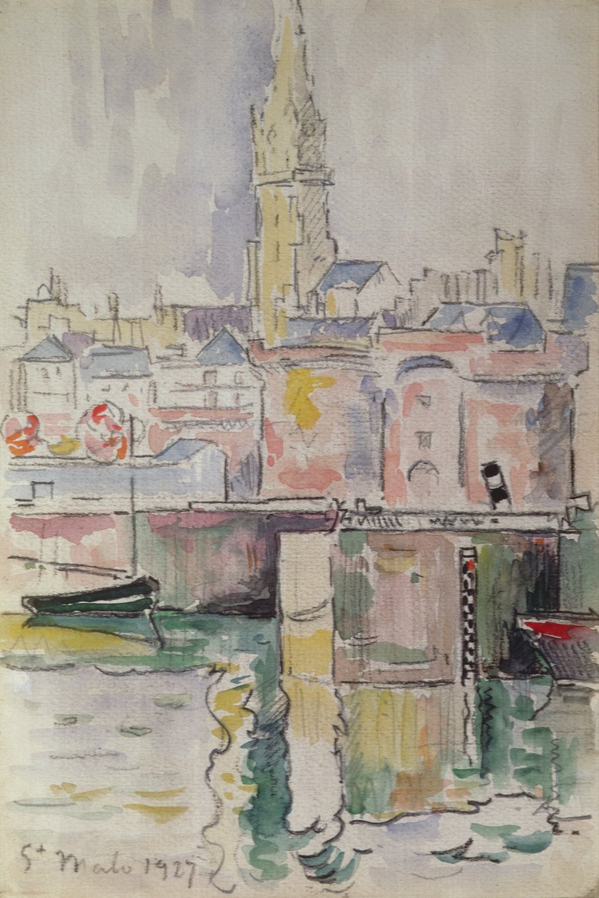 St. Malo, 1927 da Paul Signac