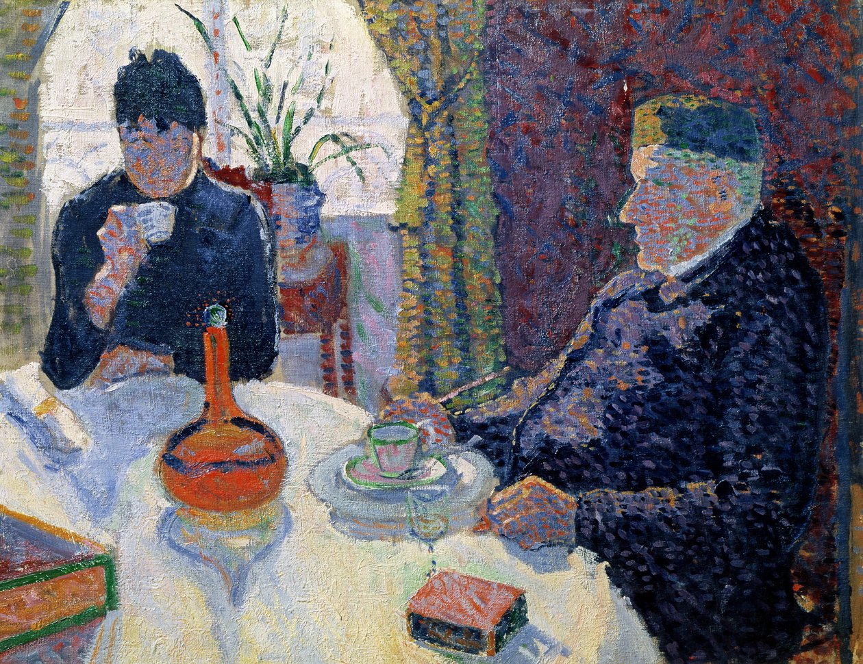 Studio per La sala da pranzo, c.1886 da Paul Signac