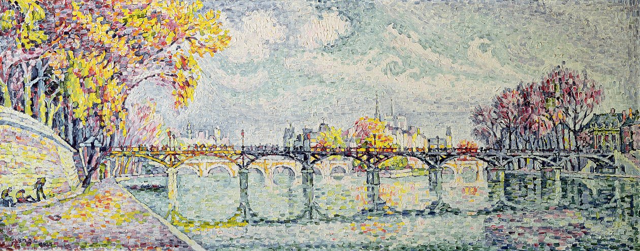 Il Pont des Arts, 1928 da Paul Signac