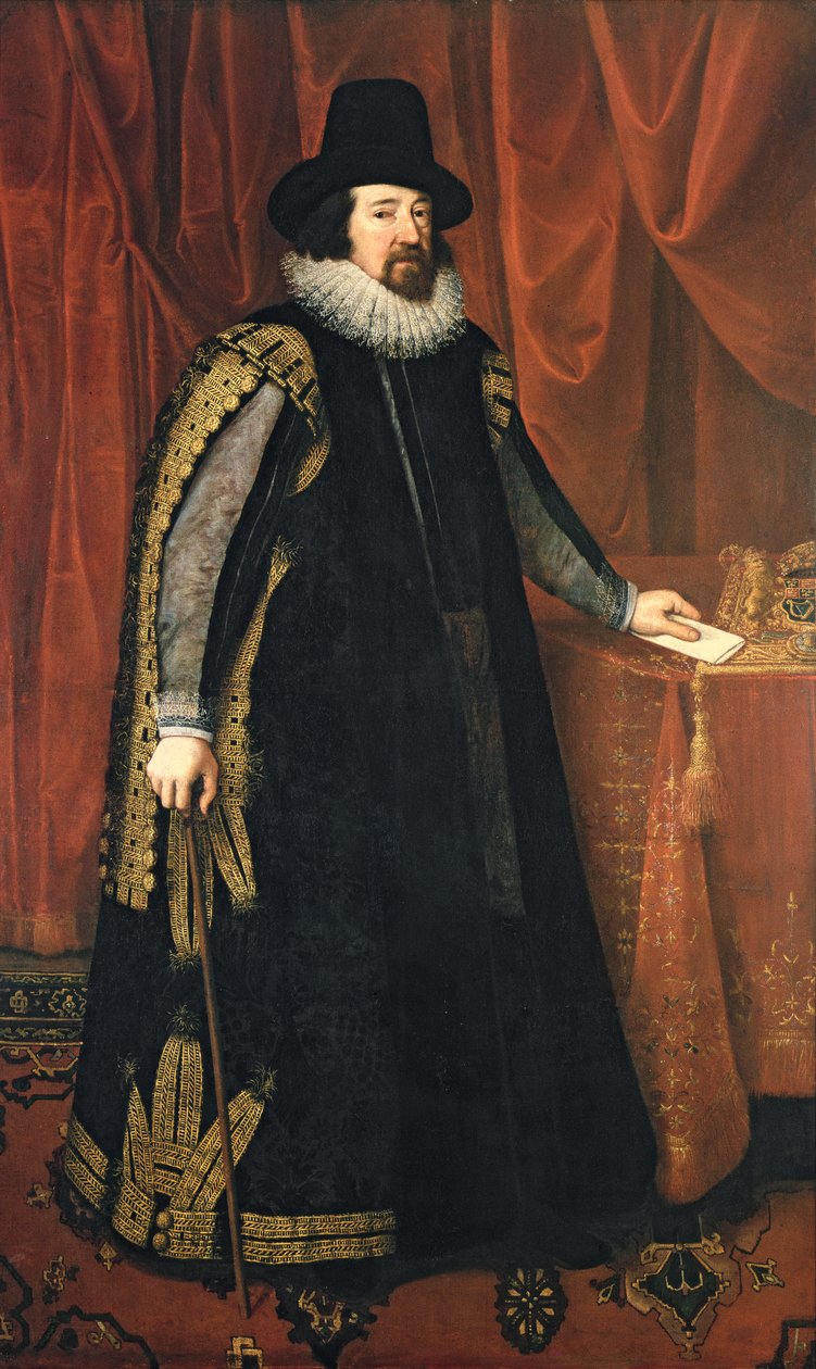 Sir Francis Bacon (1561-1626) Barone Verulam di Verulam, Visconte St. Albans da Paul van Somer