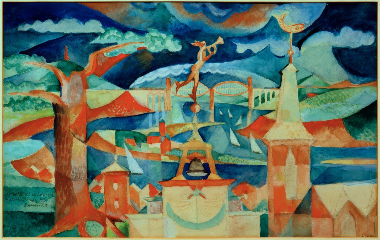 Foglio illustrato da Paul Adolf Seehaus