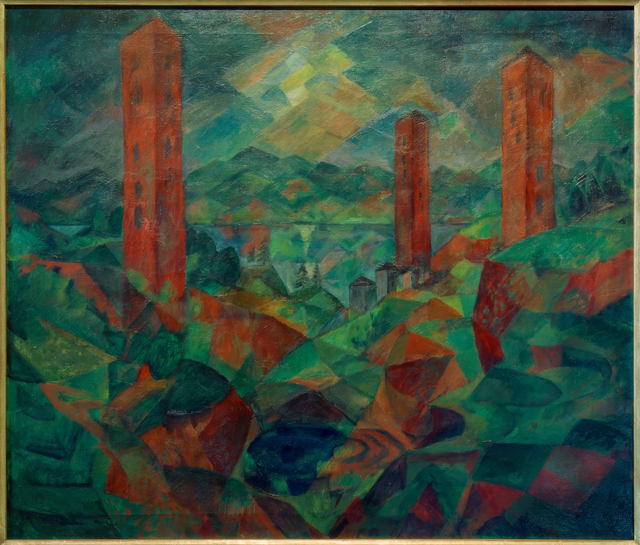 Le torri rosse da Paul Adolf Seehaus