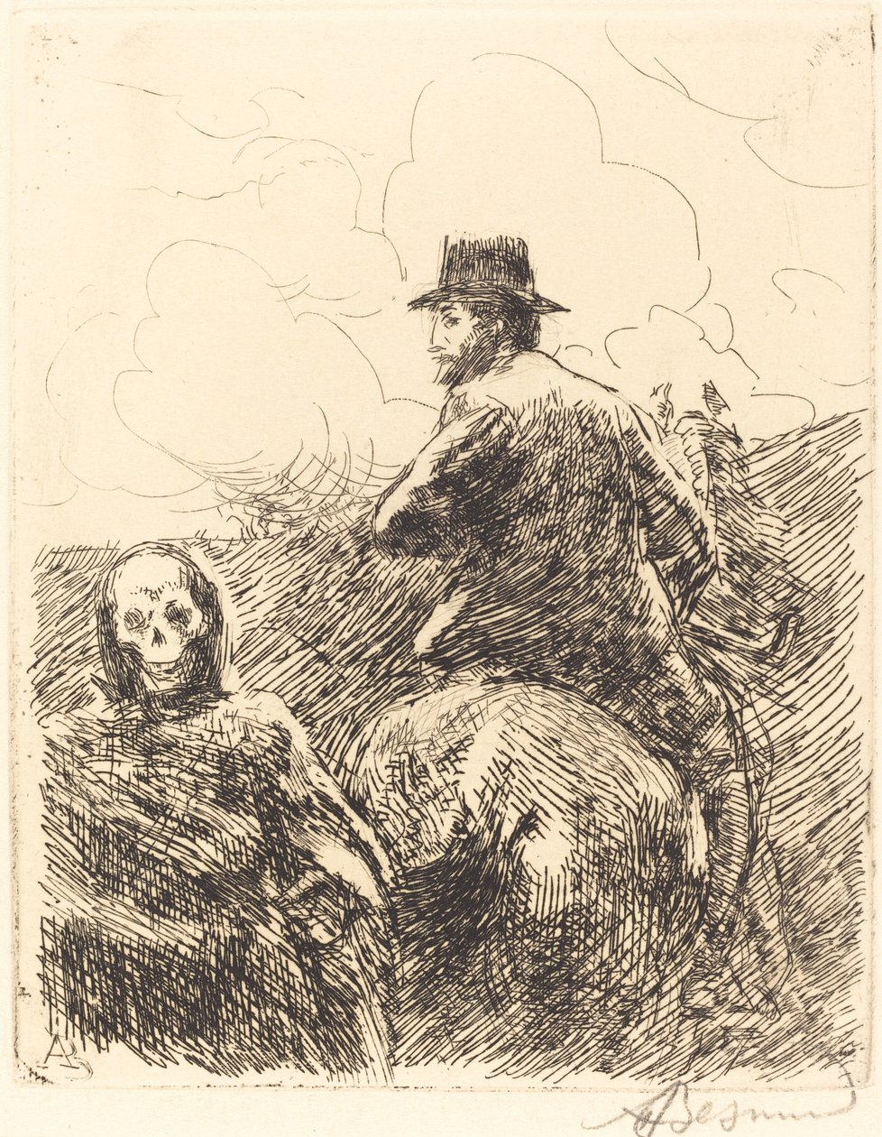 Pericolo Passato Danger passe, 1900 da Paul Albert Besnard